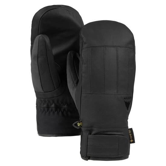 Rękawice Snowboardowe Burton Gondy GORE-TEX Leather Mittens (True Black) FW25_1