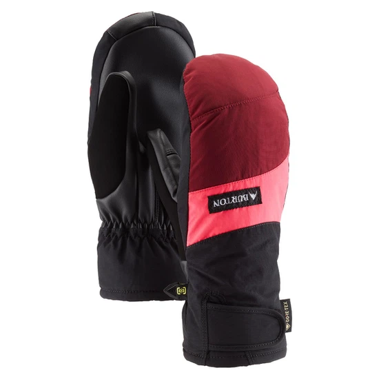 Damskie Rękawice Snowboardowe Burton Reverb GORE-TEX (Mulled Berry/Potent Pink/True Black) FW22_1