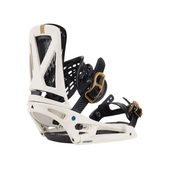 Wiązania Snowboardowe Burton Genesis EST (White / Gold) FW24_2 thumbnail