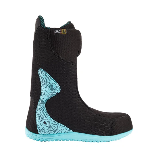 Buty Snowboardowe Burton SLX (Black / Teal) FW22_4 thumbnail