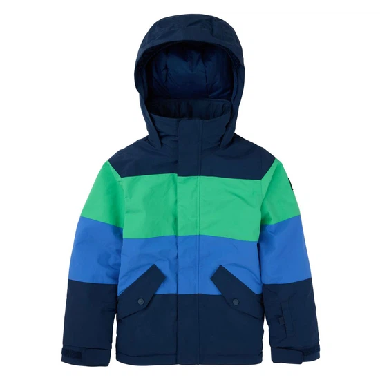 Chłopięca Kurtka Snowboardowa Burton Symbol (Dress Blue/Galaxy Green/Amparo Blue) FW24_8 thumbnail