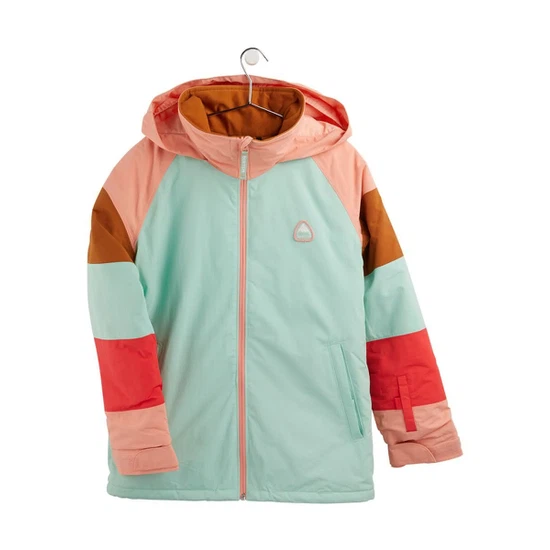 Dziewczęca Kurtka Snowboardowa Burton Hart (Faded Jade/Pink Dahlia) FW21_1