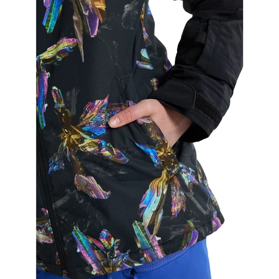Dziewczęca Kurtka Snowboardowa Burton Hart (True Black Crystals) FW24_6