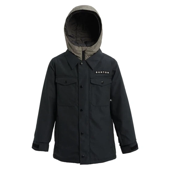 Chłopięca Kurtka Snowboardowa Burton Uproar (Black Denim) FW21_2