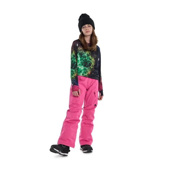 Dziewczęce Spodnie Snowboardowe Burton Elite Cargo (Fuchsia Fusion) FW24_3