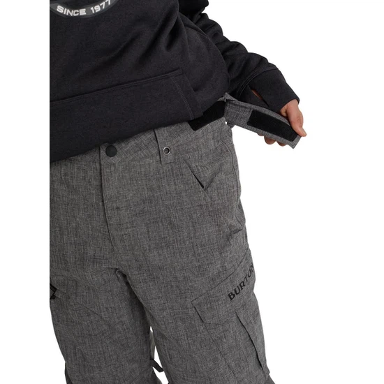 Chłopięce Spodnie Snowboardowe Burton Exile Cargo (Bog Heather) FW24_4