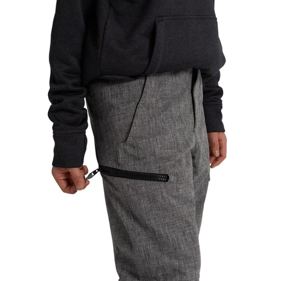 Chłopięce Spodnie Snowboardowe Burton Exile Cargo (Bog Heather) FW24_5