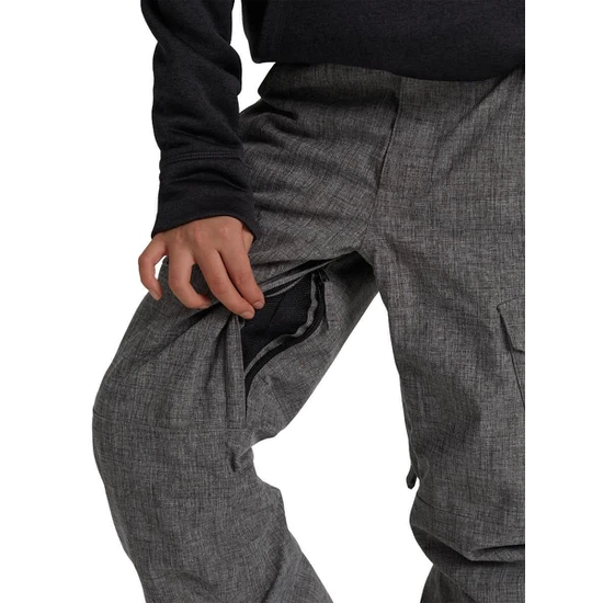 Chłopięce Spodnie Snowboardowe Burton Exile Cargo (Bog Heather) FW24_7