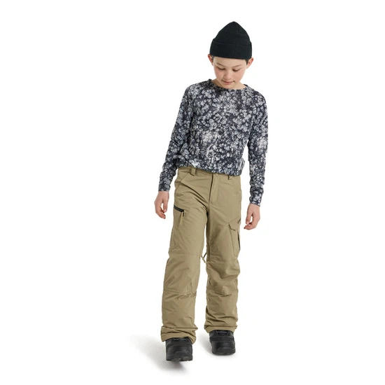 Chłopięce Spodnie Snowboardowe Burton Exile Cargo (Kelp) FW23_3
