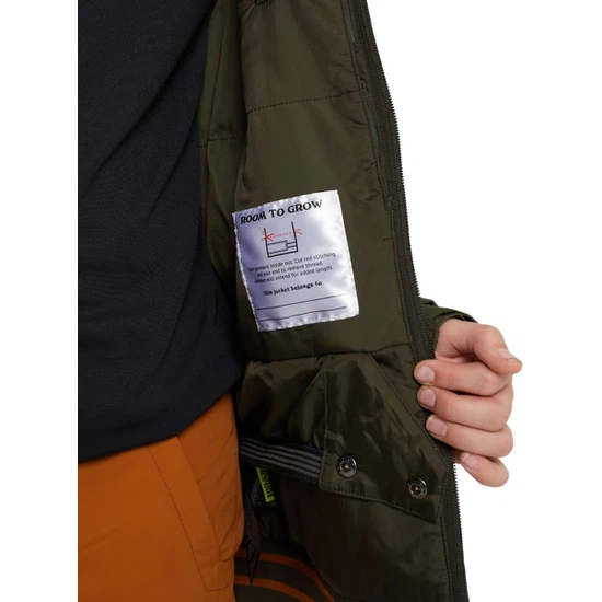 Chłopięca Kurtka Snowboardowa Burton Game Day (Kelp Birch Camo) FW21_8 thumbnail