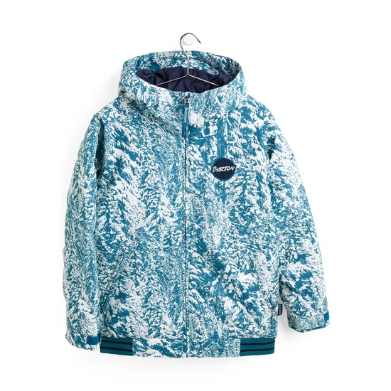 Chłopięca Kurtka Snowboardowa Burton Game Day (Blue Blotto Trees) FW22_2