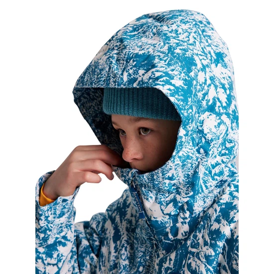 Chłopięca Kurtka Snowboardowa Burton Game Day (Blue Blotto Trees) FW22_5 thumbnail