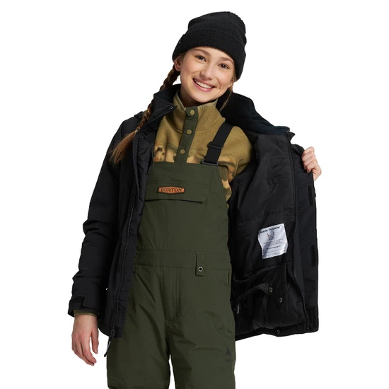Dziewczęca Kurtka Snowboardowa Burton Elodie (True Black) FW24_7