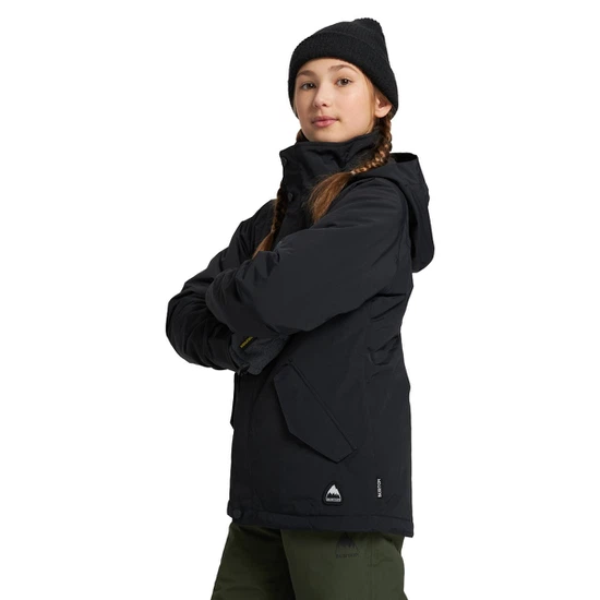 Dziewczęca Kurtka Snowboardowa Burton Elodie (True Black) FW24_1
