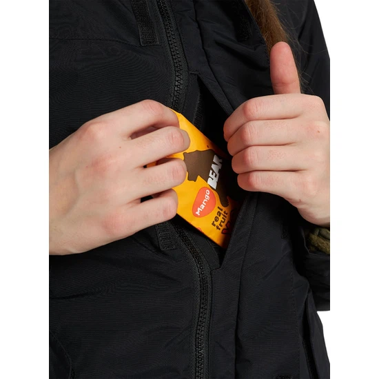 Dziewczęca Kurtka Snowboardowa Burton Elodie (True Black) FW24_4 thumbnail