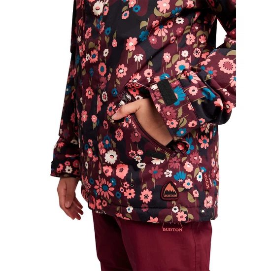 Dziewczęca Kurtka Snowboardowa Burton Elodie (Flower Camo) FW22_6
