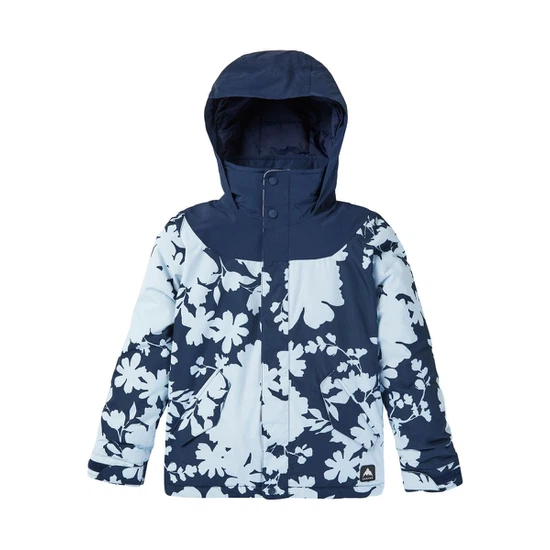 Dziewczęca Kurtka Snowboardowa Burton Elodie (Dress Blue/Ballad Blue Camellia) FW23_1