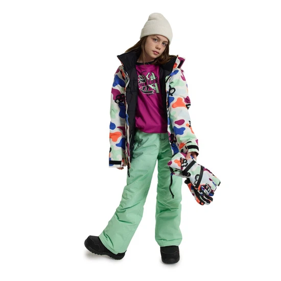 Dziewczęca Kurtka Snowboardowa Burton Elodie (Flora Mirage) FW23_3