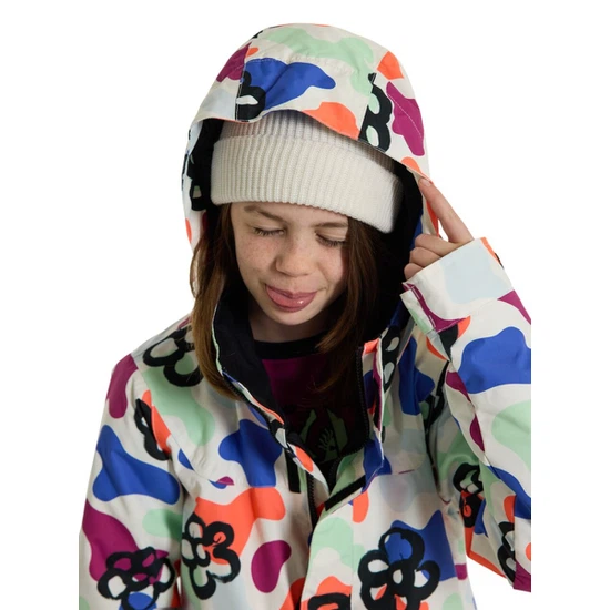 Dziewczęca Kurtka Snowboardowa Burton Elodie (Flora Mirage) FW23_4