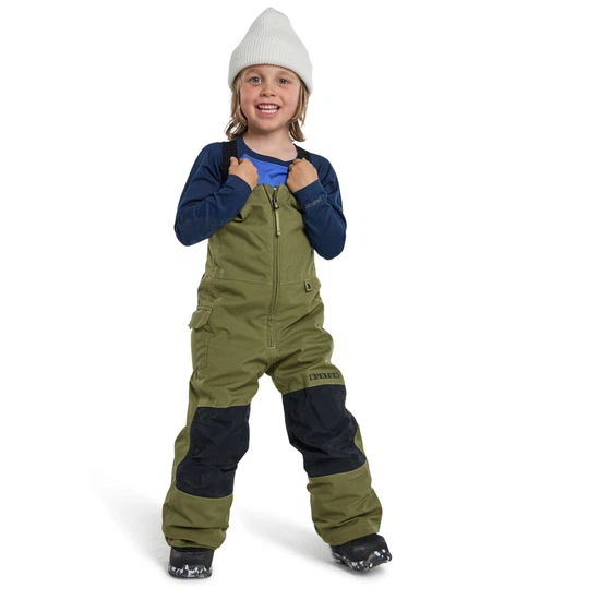 Dziecięce Spodnie Snowboardowe Burton Maven Bib (Martini Olive) FW24_1