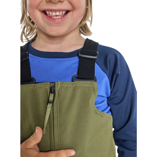 Dziecięce Spodnie Snowboardowe Burton Maven Bib (Martini Olive) FW24_4 thumbnail