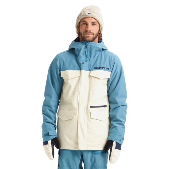 Kurtka Snowboardowa Burton Covert Slim (Almond Milk/Storm Blue Ripstop) FW20_3 thumbnail