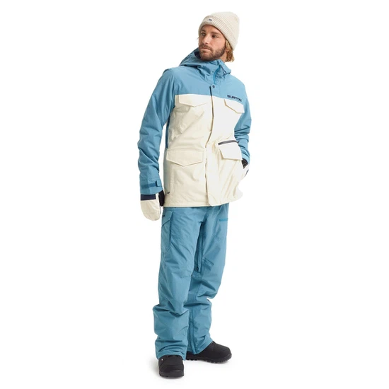 Kurtka Snowboardowa Burton Covert Slim (Almond Milk/Storm Blue Ripstop) FW20_4 thumbnail