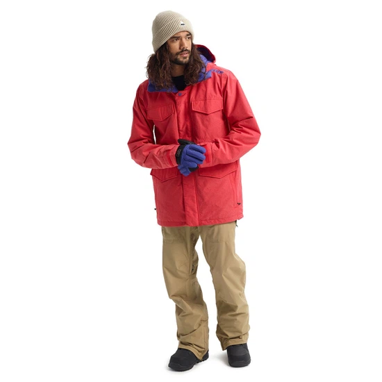 Kurtka Snowboardowa Burton Covert (Flame Scarlet Ripstop) FW20_3
