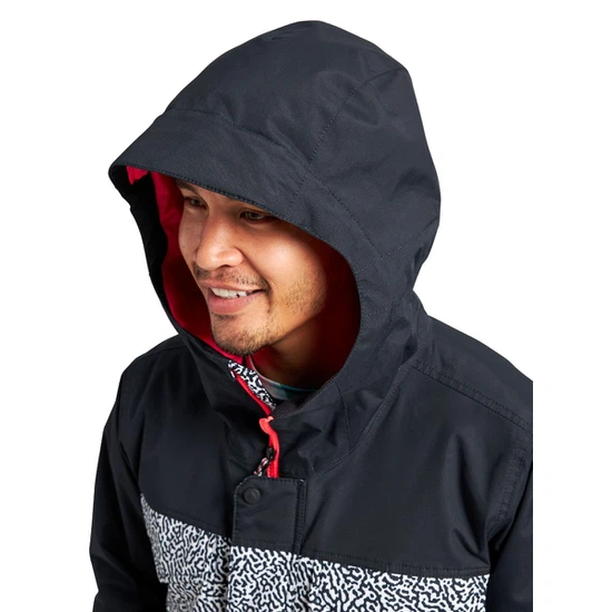 Kurtka Snowboardowa Burton Covert (True Black/PJ Print) FW22_5