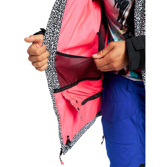 Kurtka Snowboardowa Burton Covert (True Black/PJ Print) FW22_8