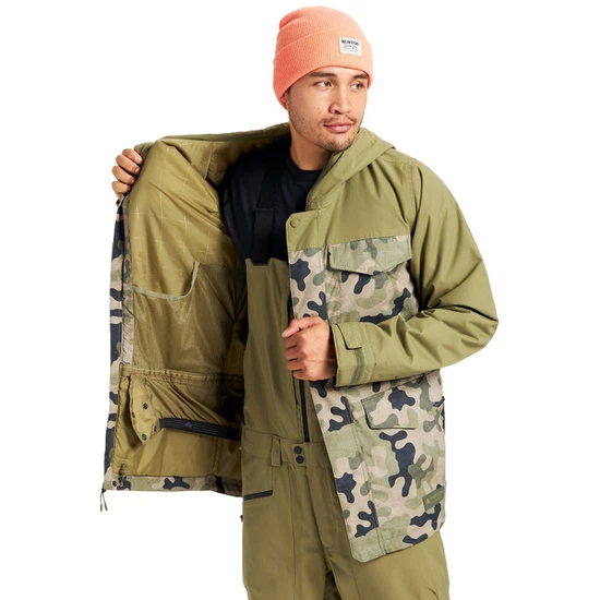 Kurtka Snowboardowa Burton Covert (Martini Olive/Martini Olive Terra Camo) FW22_9 thumbnail