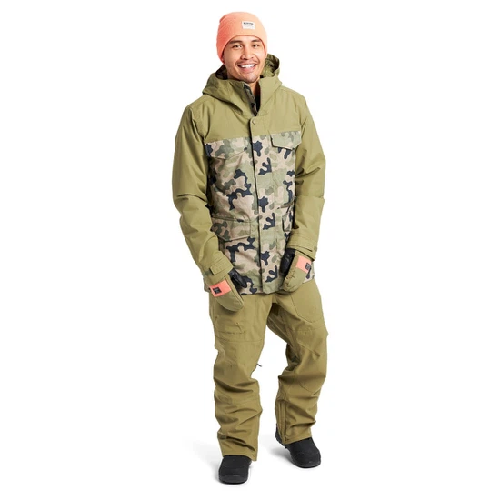 Kurtka Snowboardowa Burton Covert (Martini Olive/Martini Olive Terra Camo) FW22_3
