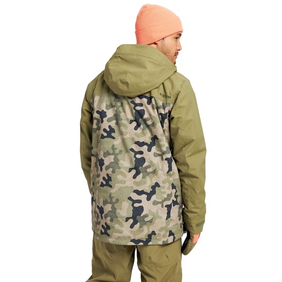 Kurtka Snowboardowa Burton Covert (Martini Olive/Martini Olive Terra Camo) FW22_4