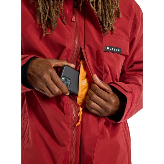 Kurtka Snowboardowa Burton Dunmore (Sun Dried Tomatoh) FW23_4 thumbnail