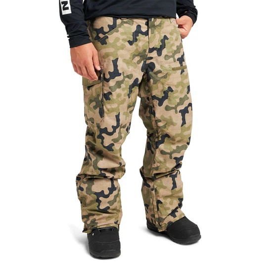 Spodnie Snowboardowe Burton Covert Insulated (Martini Olive Terra Camo) FW22_3