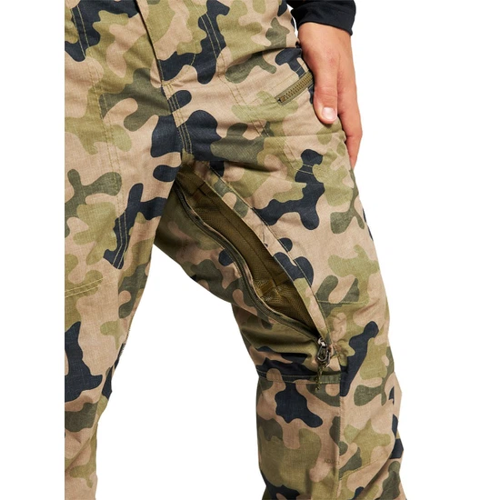 Spodnie Snowboardowe Burton Covert Insulated (Martini Olive Terra Camo) FW22_7 thumbnail