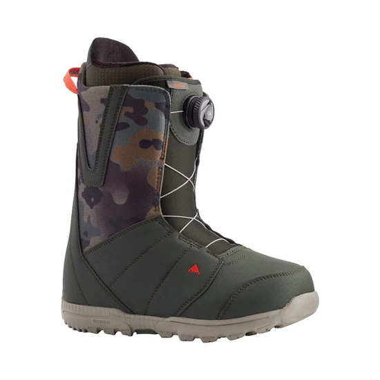 Buty Snowboardowe Burton Moto Boa (Dark Green / Camo) FW21_1