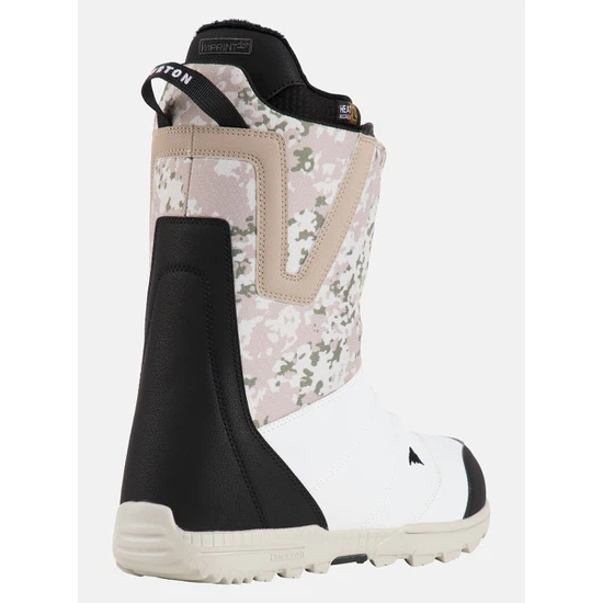 Buty Snowboardowe Burton Moto Boa (Black / White / Snowflake) FW25_2