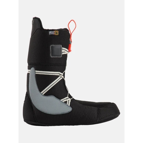 Buty Snowboardowe Burton Moto Boa (Black / White / Snowflake) FW25_5