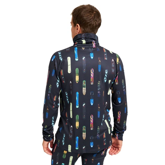 Bielizna Aktywna Burton Midweight Long Neck (History Of SB Black) FW22_4 thumbnail