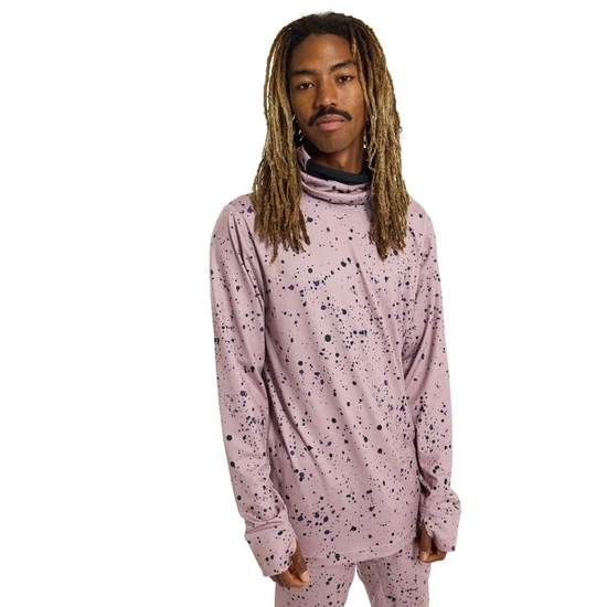 Bielizna Aktywna Burton Midweight Long Neck (Elderberry Spatter) FW23_1