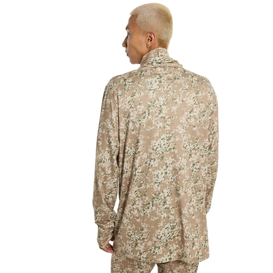 Bielizna Aktywna Burton Midweight Long Neck (Snowfall Camo) FW25_2