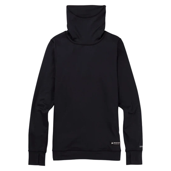 Damska Bielizna Aktywna Burton Midweight Long Neck (True Black) FW24_4 thumbnail