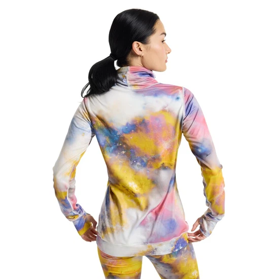 Damska Bielizna Aktywna Burton Midweight Long Neck (Stout White Voyager) FW24_2 thumbnail