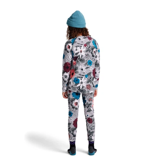 Dziecięca Bielizna Aktywna Burton Lightweight Set (Halftone Floral) FW22_4
