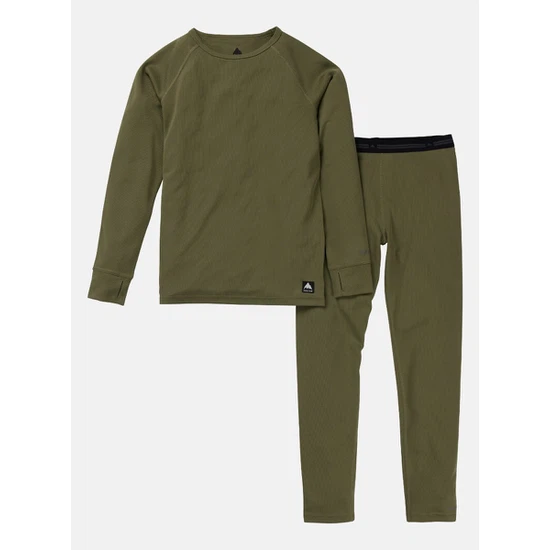 Dziecięca Bielizna Aktywna Burton Lightweight Set (Forest Moss) FW26_4