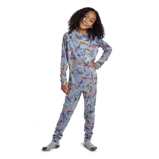 Dziecięca Bielizna Aktywna Burton Lightweight Set (Scribble) FW27_1