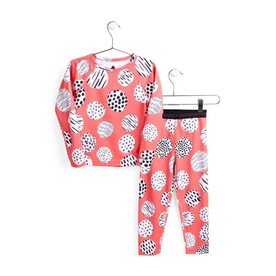 Dziecięca Bielizna Aktywna Burton Toddler Lightweight Set (Doodle Dot) FW22_1