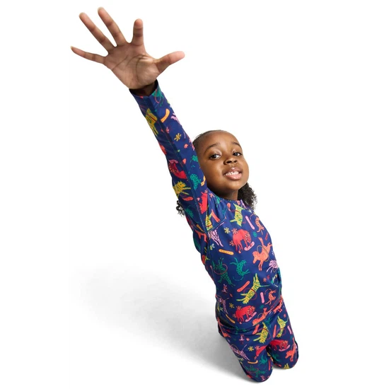 Dziecięca Bielizna Aktywna Burton Toddler Lightweight Set (Animal Show) FW25_2