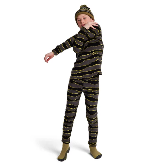 Dziecięca Bielizna Aktywna Burton Fleece Set (Torn Stripe) FW22_3 thumbnail